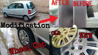 Santro Modification | Wheel Cover Changed | Polishing Santro | Modified Hyundai Santro | - Hindi
