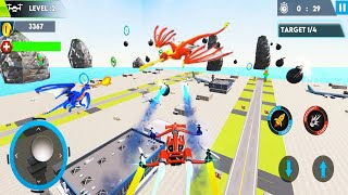 Flying Formula Car Racing Game - Rescue Flying game #3 Android Game screenshot 5