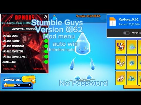 Stumble Guys Mod Menu 0.23 (ESP, Field of View, Unlock Emotes, Unlock  Footprints + More!) 