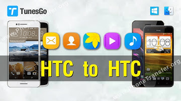Data to HTC | How to Transfer Contacts, Photos, Music, Videos from HTC to HTC with TunesGo