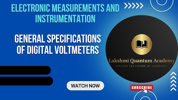 GENERAL SPECIFICATIONS OF DIGITAL VOLTMETERS #youtubeshorts #youtube #tyshorts #ytstudio #viralvideo