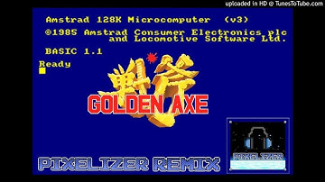Golden Axe - Theme - Amstrad CPC 6128 - Pixelizer REMIX