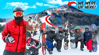 Ice Skaters Go Snowboarding For The First Time...