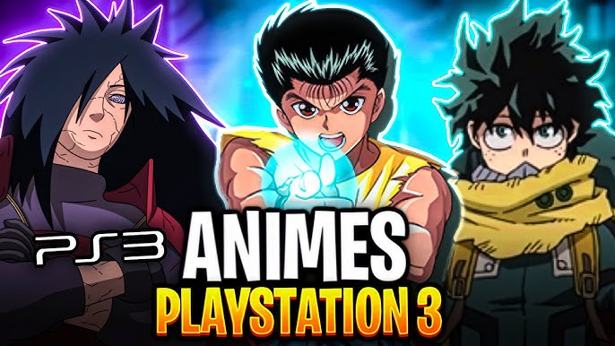 MELHORES jogos de ANIME para PS3 e XBOX 360 lista atualizada 2023 