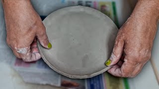 COMO hacer PLATOS de CERAMICA en CASA