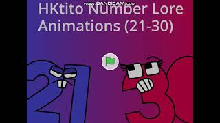 HKtito's Number Lore animation (21-30)