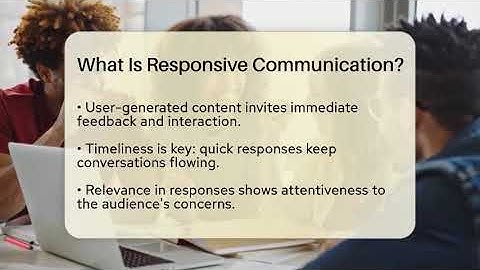 What Is Responsive Communication? - Everyday-Networking
