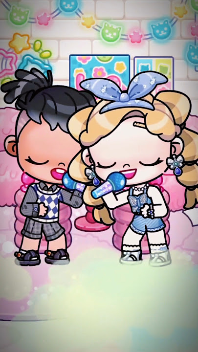 Avatar world characters singing °•kimi no toriko•° 💗💖✨ #shorts #avatarworld