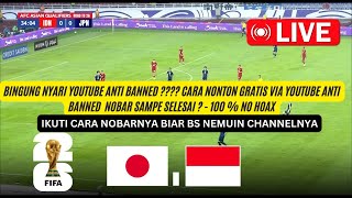 live indonesia vs japan