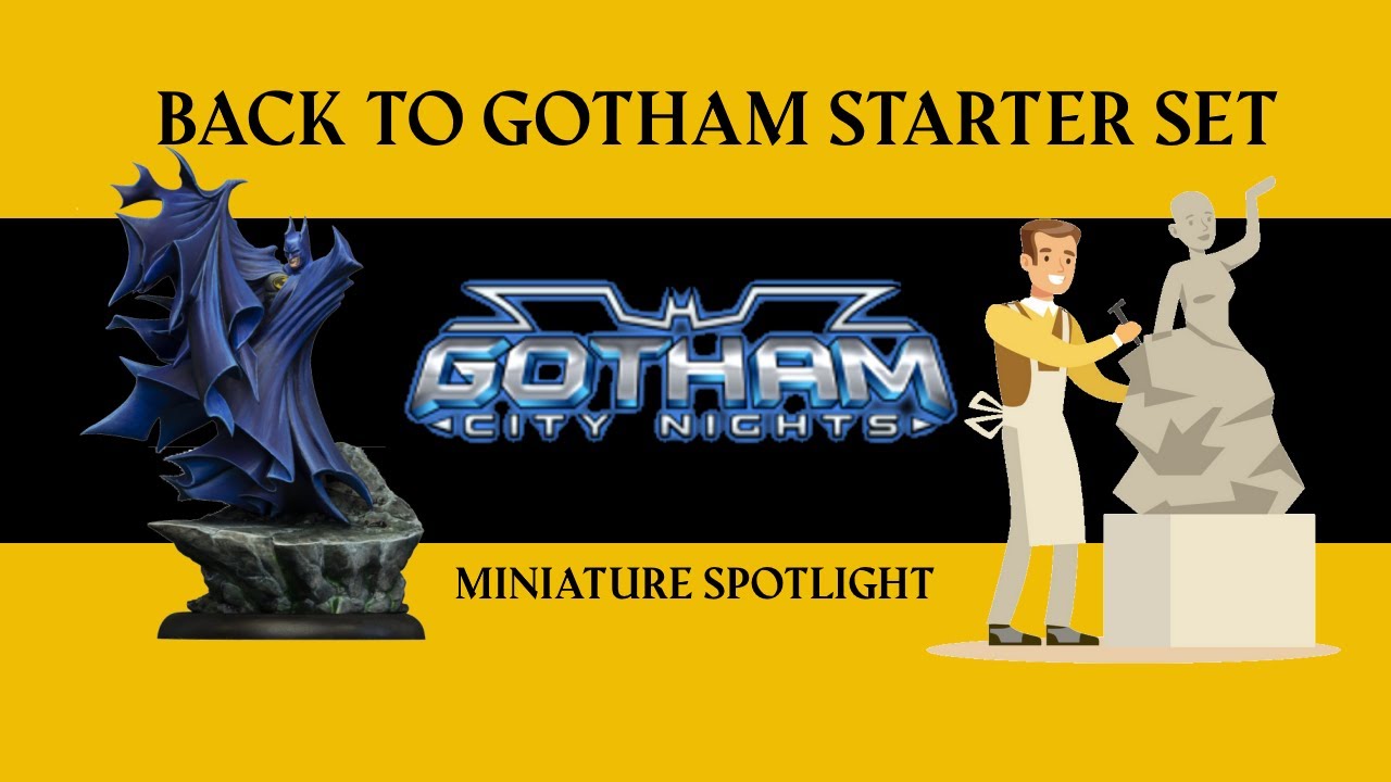 BMG Back to Gotham Set - Miniature Spotlight part 1