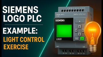 Siemens LOGO PLC Example: Light Control Exercise