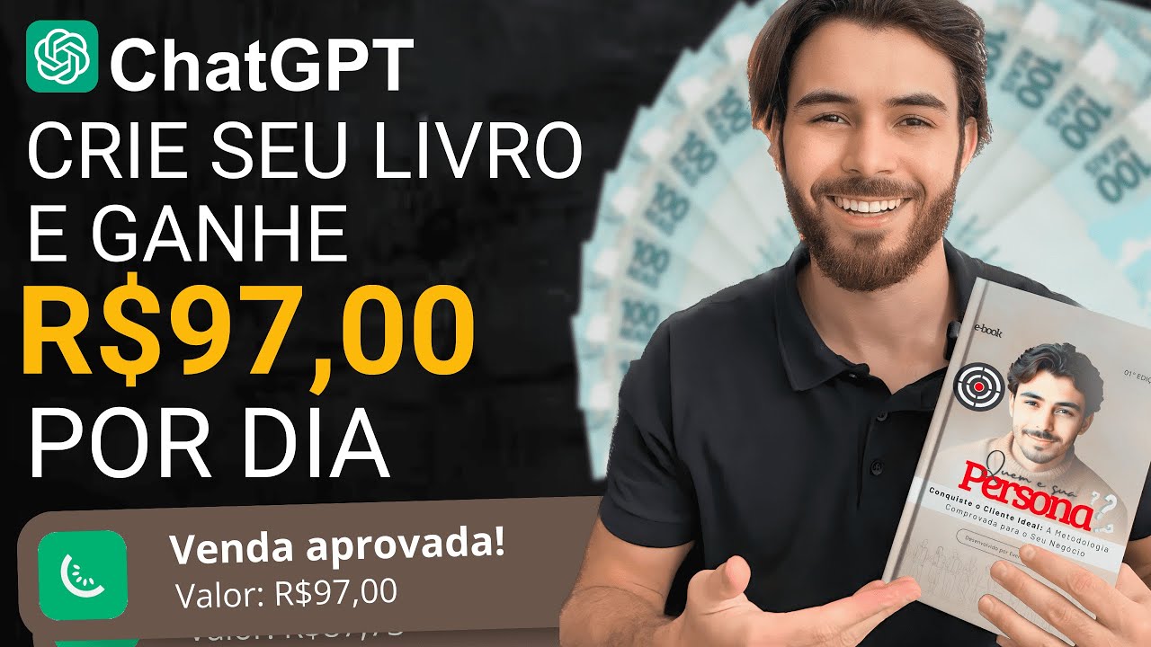 Usei o Chat GPT para Criar um Livro e Vender na Kiwify - Novo Método ...