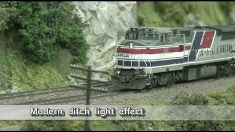 HO scale / M-Rails / QSI Titan decoder equipped locos in action
