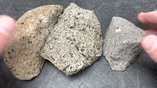 Rock Identification with Willsey: Volcanic Rocks (andesite, dacite, rhyolite)