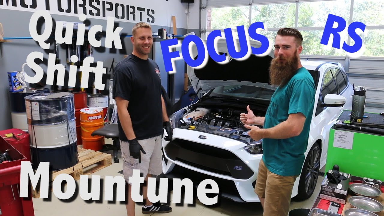 Mountune Quick Shift Install Ford Focus RS - YouTube