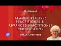 Dr linda howe  dual practitioner certification in the akashic records