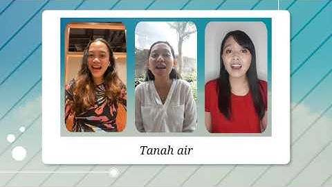 SATU NUSA SATU BANGSA (DENGAN LIRIK) PERFORMED BY GLORIA PATRA FEMALE TRIO