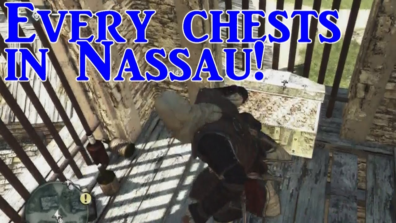 Every Chests in Nassau! (22/22) (AC4 Collectibles) YouTube