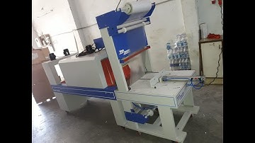 web sealer with shrink tuunal  water bottles regular size