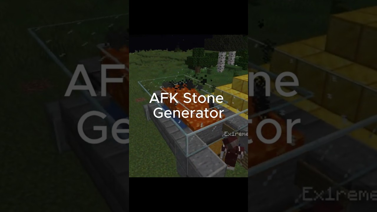Easy AFK Stone Generator