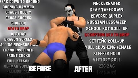 How to change names of WR3D Moves| wr3d new moves