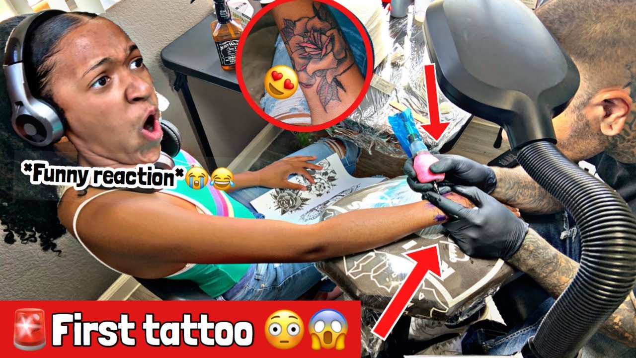 GETTING FIRST TATTOO 🚨😱 **Only 16 years old😳MUST SEE😭