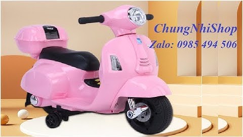 Các loại xe máy điện vespa