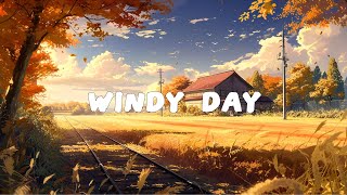 Windy Day 🌼 Deep Focus Sleep | Study | Relax 🌼🌫 Peaceful Wind ~ Positive Music Playlist