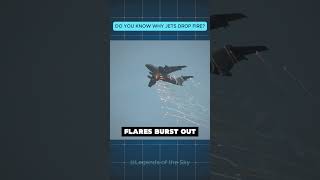 Why Do Fighter Jets Drop Fire? (Flares Explained)