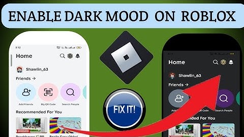 How To Enable Dark Mode On Roblox Mobile 2024 T How To Turn On Dark Mode Dn Roblox 2024
