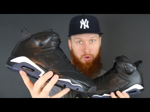 EARLY LOOK: Air Jordan 6 BLACK CAT Review! - YouTube