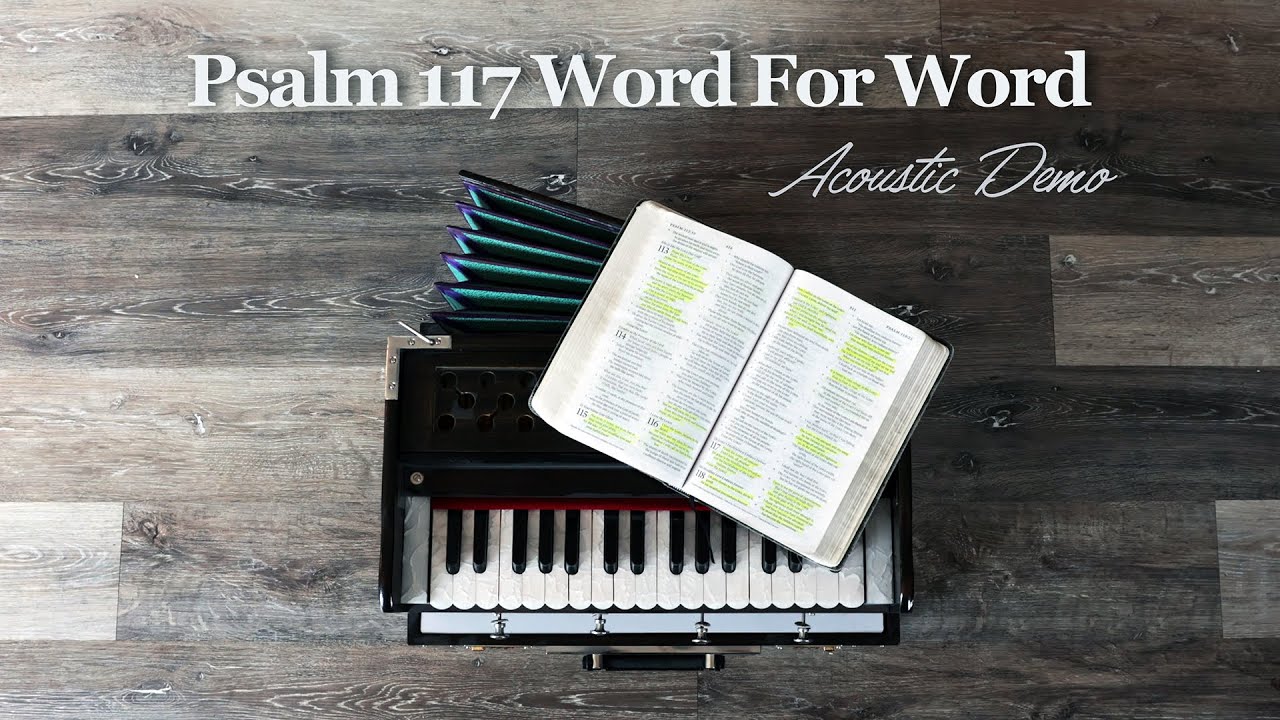 Psalm 117 Word For Word Acoustic Demo • Zac Fitzsimmons • Lyric Video