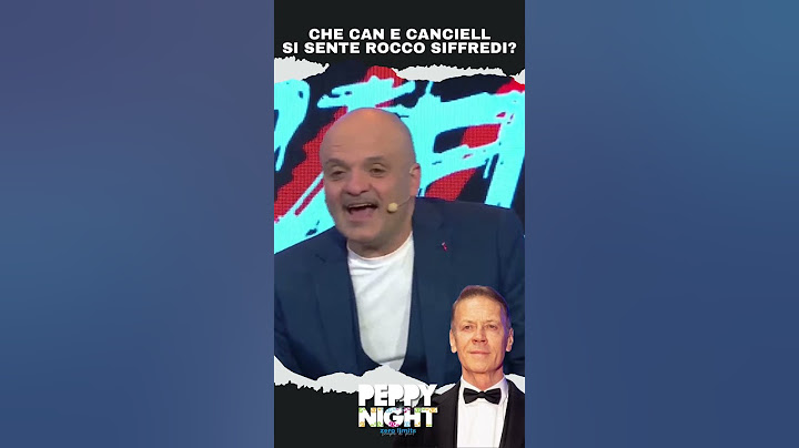 Rocco Siffredi al Peppy Night!