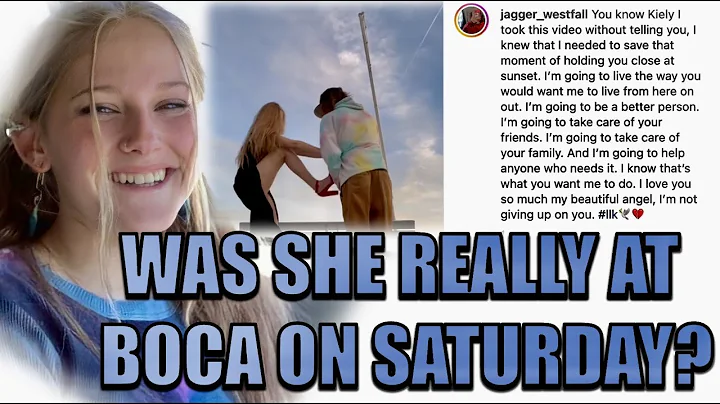 Another witness saw Kiely Rodni AT BOCA campground...