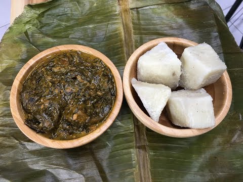 Comment Preparer La Sauce Okok Du Cameroun How To Prepare Okok Sauce Of Cameroon Episode 143 Youtube