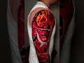 Aaron Olaguivel | Color Realism Samurai Tattoo #shorts #tattoo