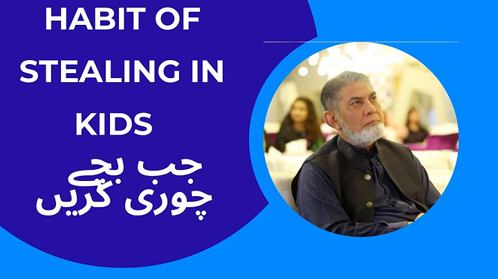 Habit of stealing in kids