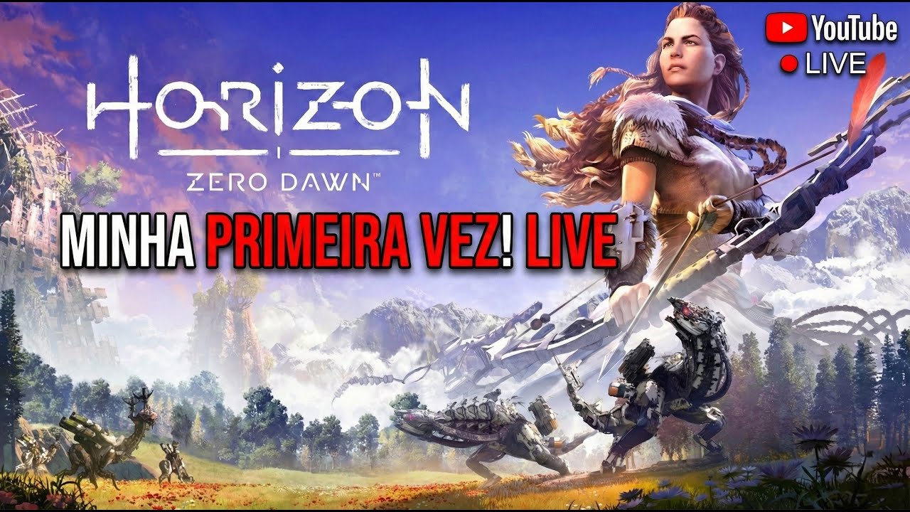 NUNCA JOGUEI ISSO! O Início da Jornada de Aloy em HORIZON ZERO DAWN (Primeira Vez Gameplay PT-BR)