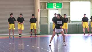 両足ストップからクロスストップ