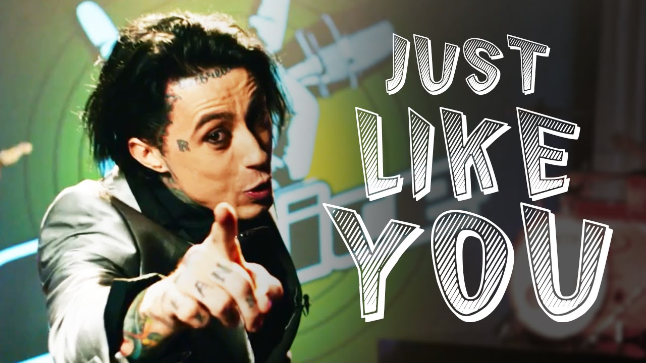 I wanna just like you. Falling in Reverse just like you. Макс Георгиев Falling in Reverse. Falling in Reverse обложка.