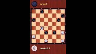 طرح كلاسيكي من المايسترو بطل طنجة dames maroc jeux draughts españa portugal chess algerie