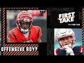 Comparing Ja'Marr Chase and Mac Jones: Who is the Offensive Rookie of The Year? | First Take