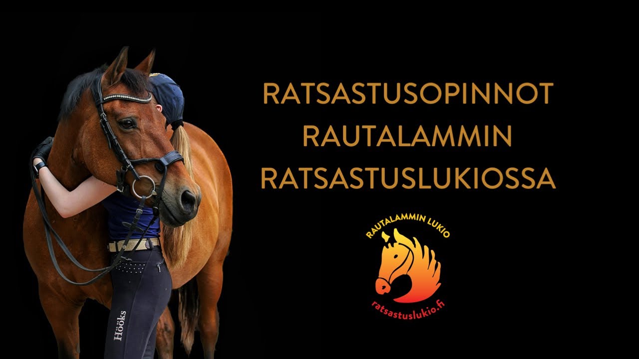 Ratsastusopinnot Rautalammin ratsastuslukiossa