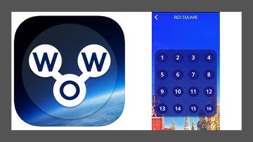 Wow Red Square Answers | Words of Wonders Answers