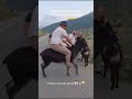 На вторую передачу переключился😂 #дагестан #путешествия #прикол #сулакскийканьон #mems