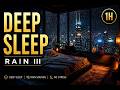 Deep Sleep Rain 🌧️ Cozy City Night Ambience | Rain Sounds for Sleeping (1 Hour)