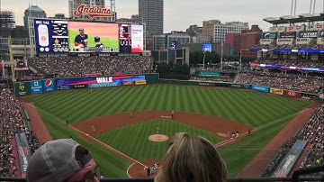 Progressive Field Visit (Yankees vs Cleveland)
