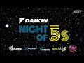 Daikin Night Of 5's | Athletics