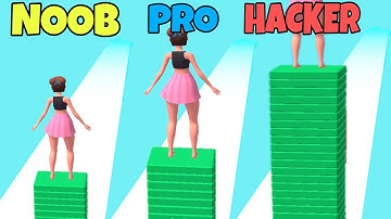 NOOB vs PRO vs HACKER in Strip Roll