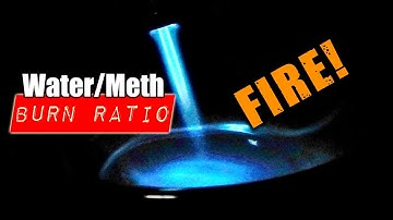 At What Ratio Does Water/ Methanol Burn?
